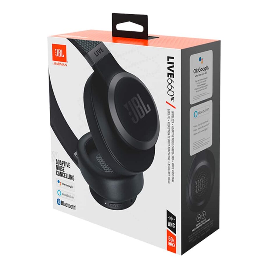 JBL Live 660 NC Bluetooth Headphones