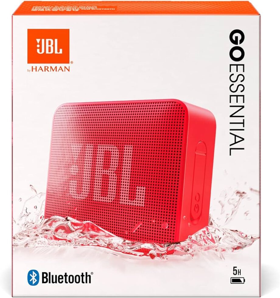 JBL GO Essential Bluetooth Portable Speaker- Red