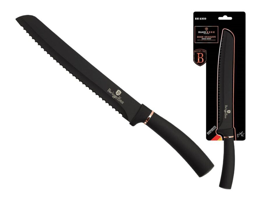 BerlingerHaus Black Rose Bread Knife