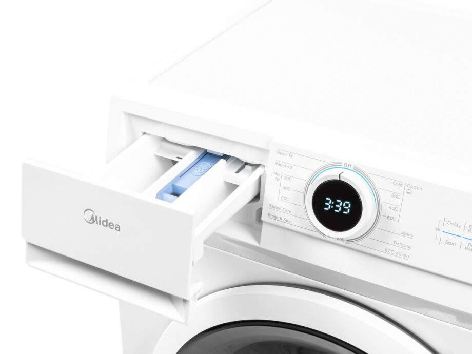 Midea Lunar Series Washing Machine 8kg A Class (MF100W80BA/W-HR)