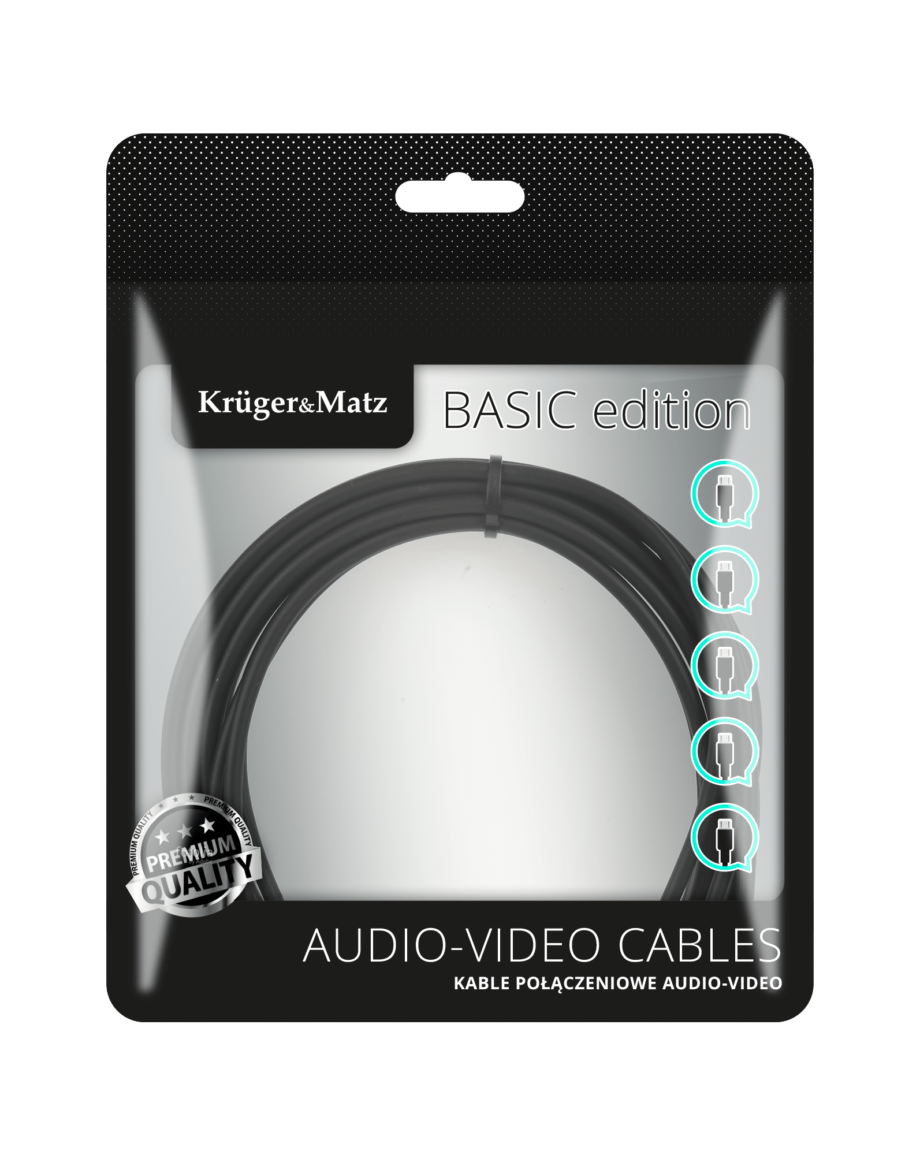 HDMI-HDMI cable 1m Kruger&Matz Basic