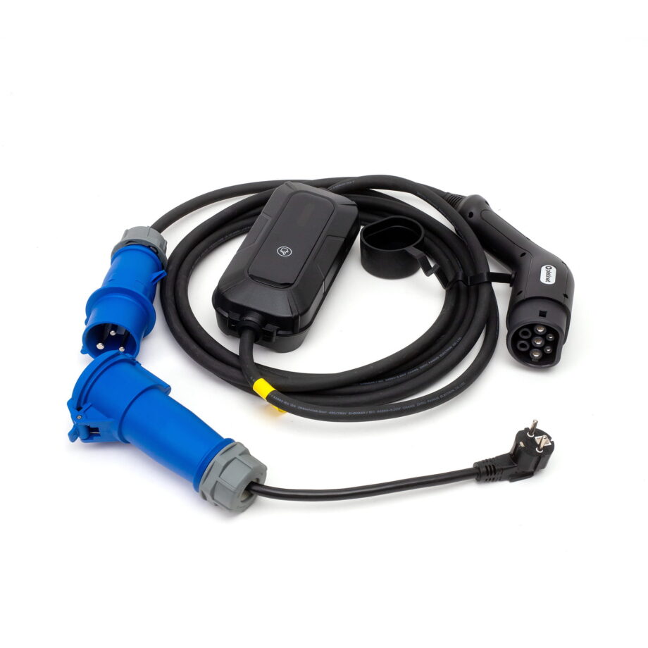 Portable EV/PHEV AC Type 2 7.4 kW Car Charger