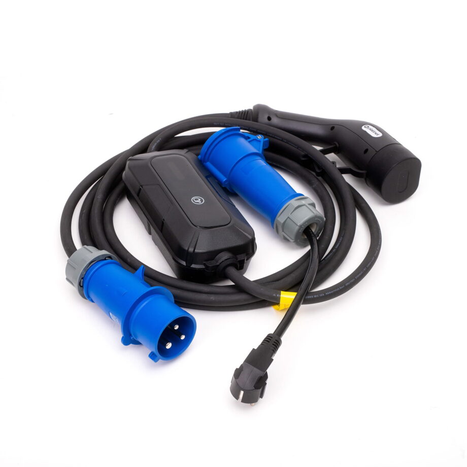 Portable EV/PHEV AC Type 2 7.4 kW Car Charger