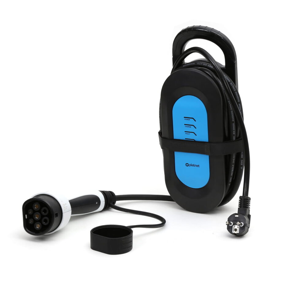 Portable EV/PHEV AC Type2 Car Charger 3.7kW