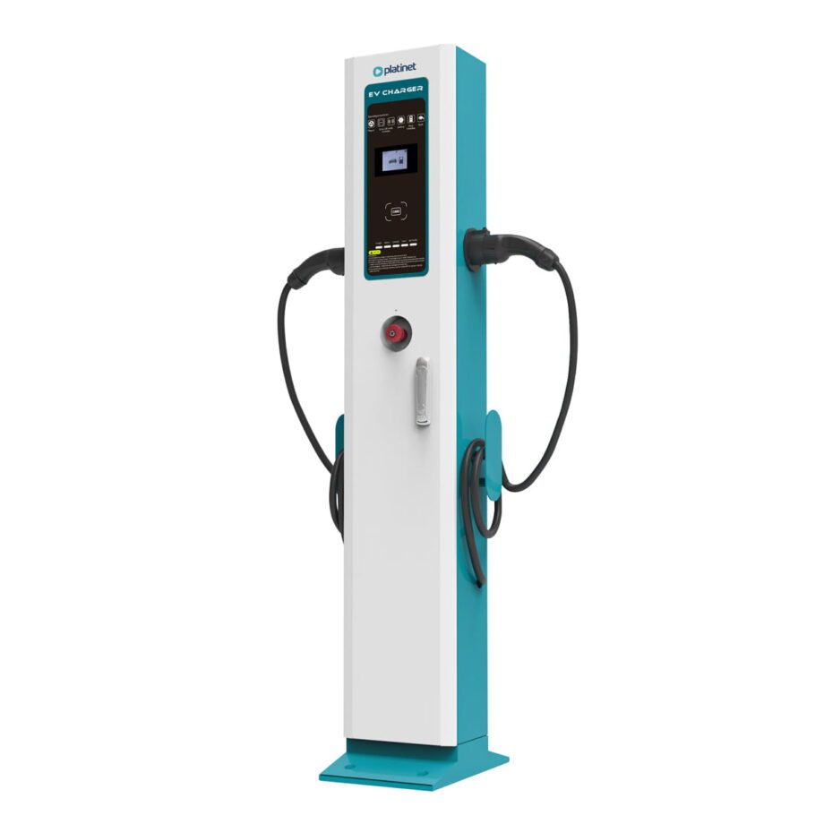 EV/PHEV AC Type-2 Car Charging Station 2x22kW