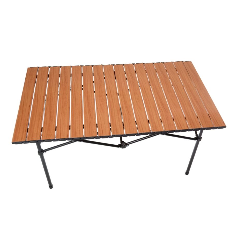 PGT93 camping table with roll-top