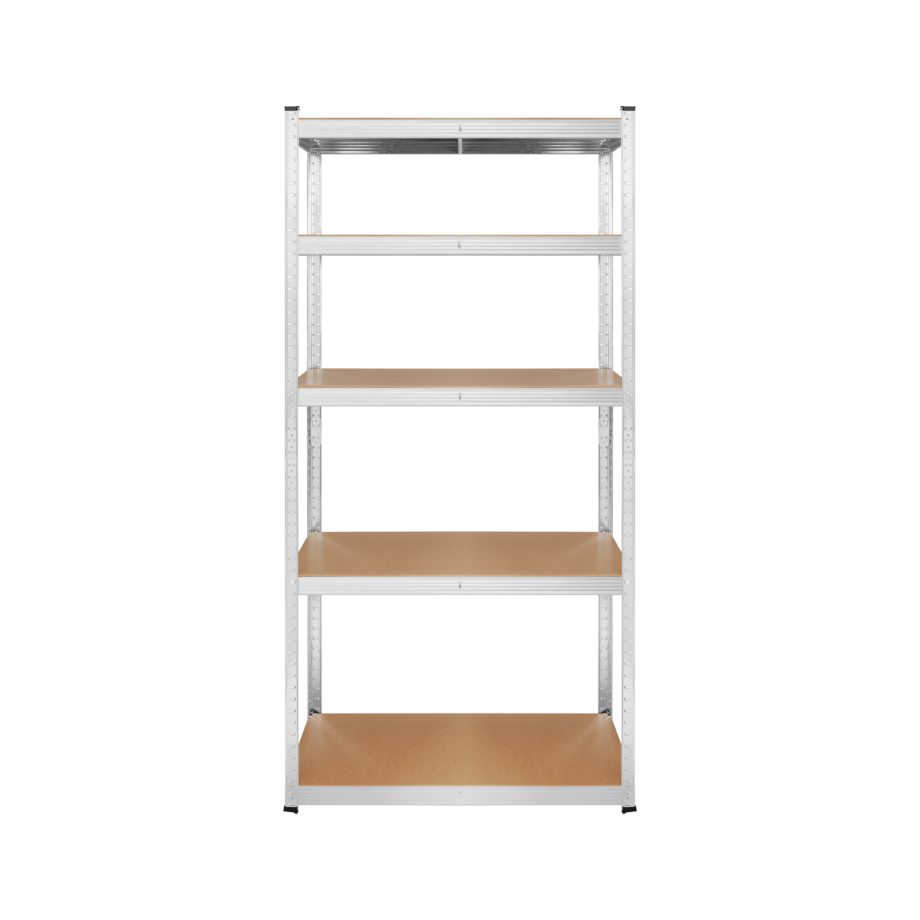 Metal storage rack 180x90x40 silver Rebel