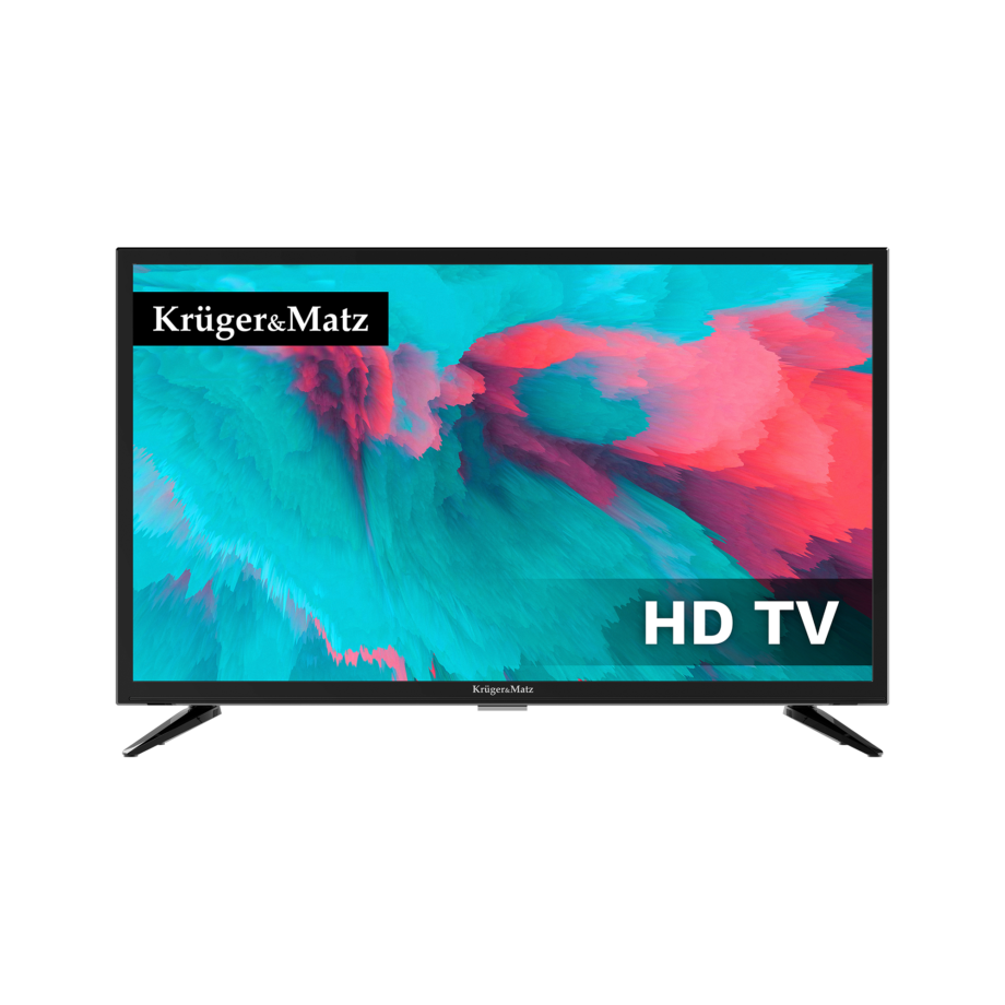 Kruger&Matz 24" HD DVB-T2 H.265 HEVC 230/12V TV