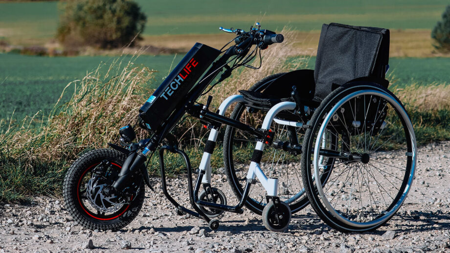 Electric Drive, Wheelchair Attachment - Techlife W1