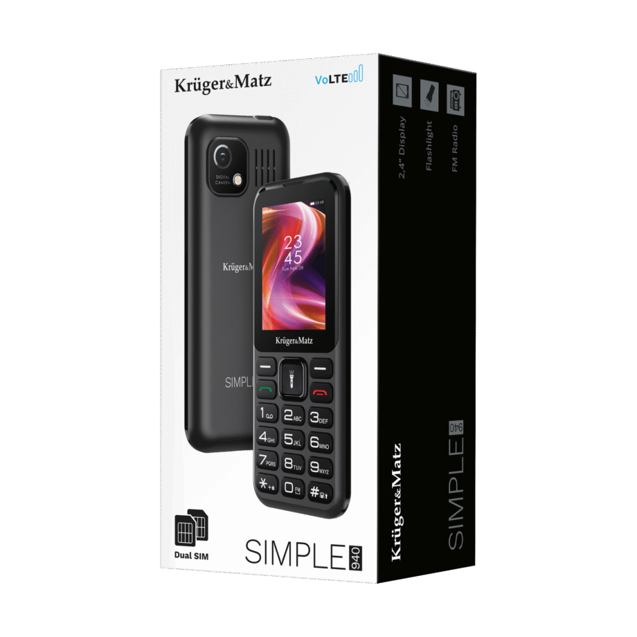 GSM phone Kruger&Matz Simple KM0940 4G