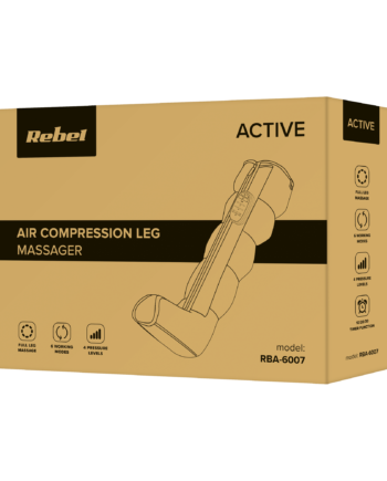 Lymphatic drainage apparatus for one leg, 5 chambers, wireless. RBA-6007