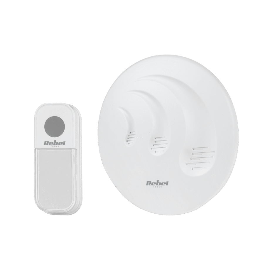 Rebel Wireless Doorbell - Round URZ2005-2