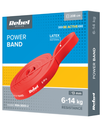 Latex exercise band - Power Band PL-2 RBA-3000-2