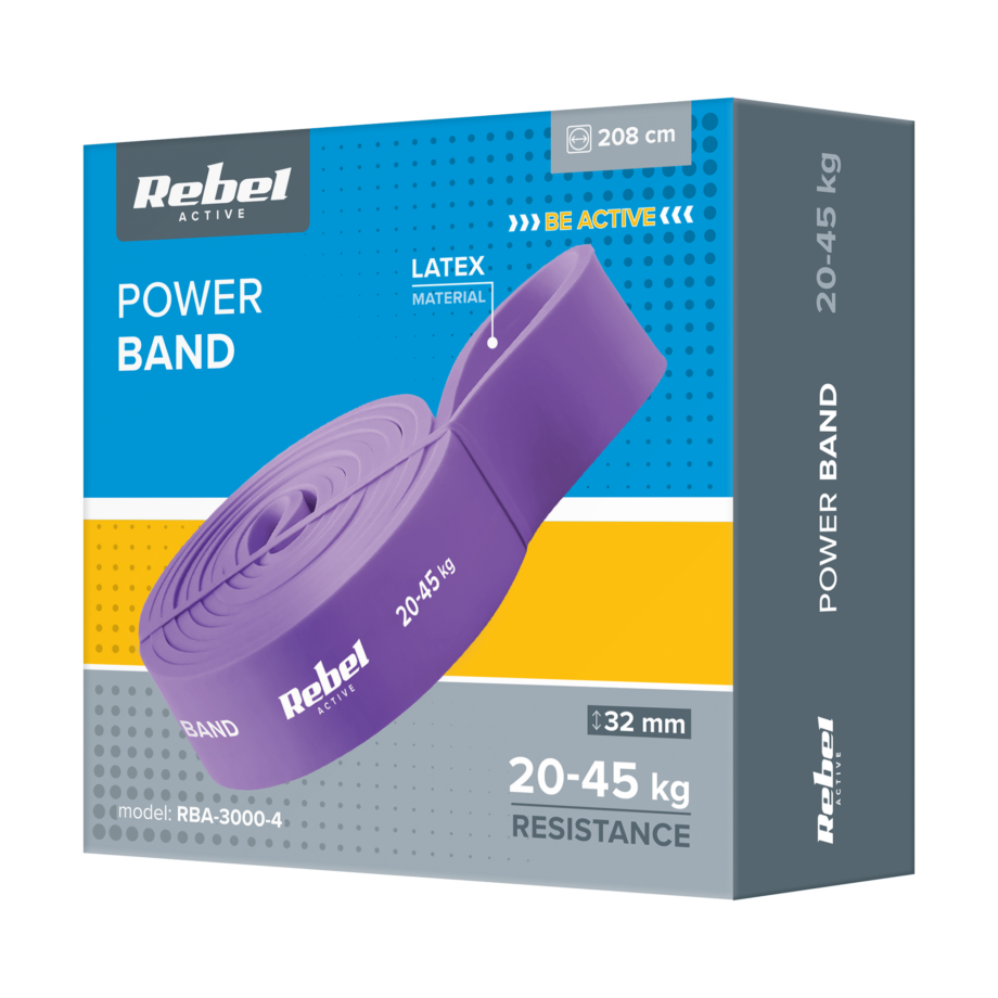 Latex Exercise Band - Power Band PL-4 RBA-3000-4