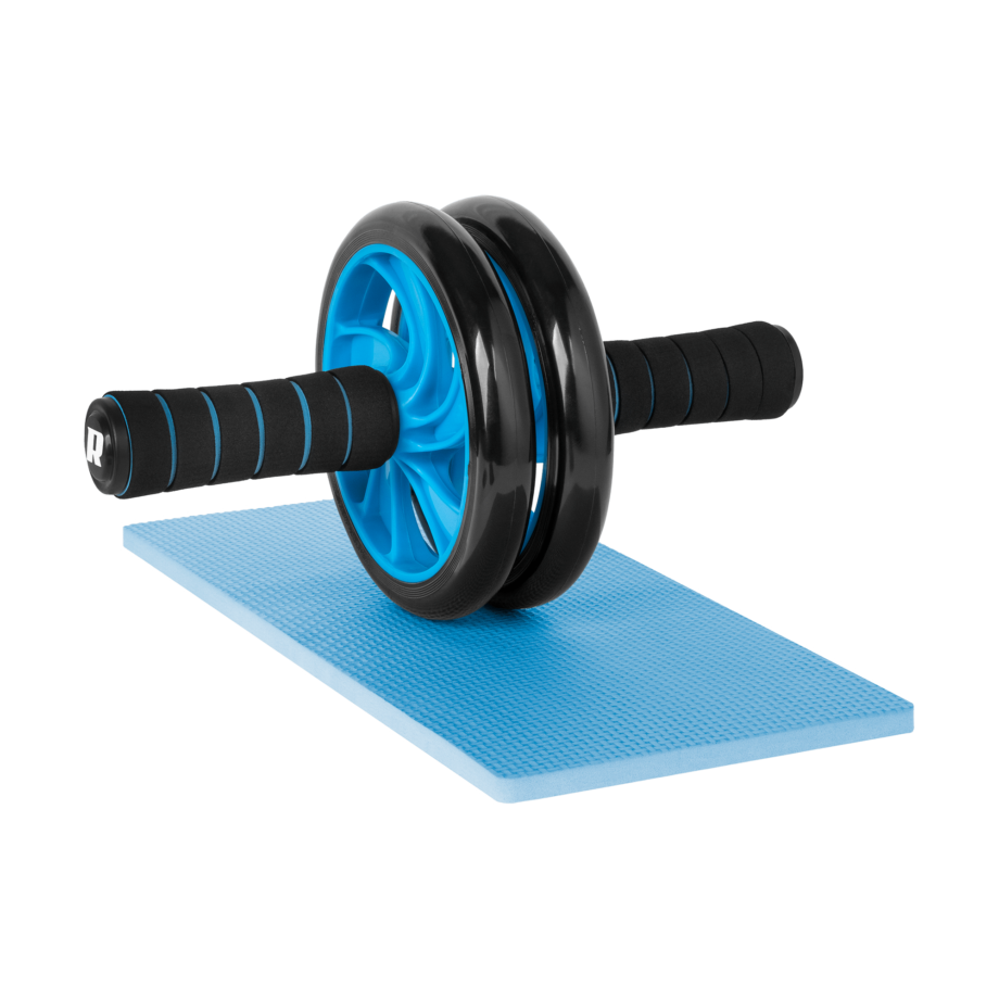 Double wheel, abdominal muscle roller AB Wheel AB-2 RBA-3061