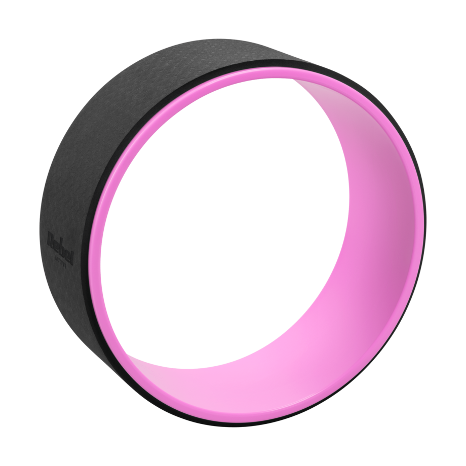 Dharma Yoga Wheel, Black & Purple RBA-3062-PU