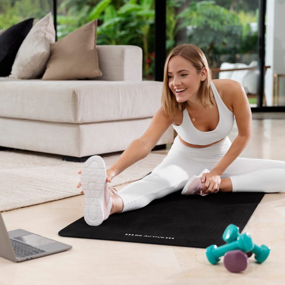 Gymnastic mat for yoga, pilates, fitness RBA-3152-BK