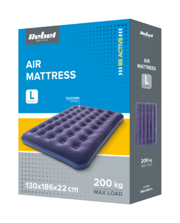 Double air mattress for sleeping + pump RBA-5001-L