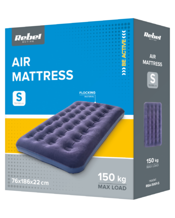 Single air mattress for sleeping + pump RBA-5001-S