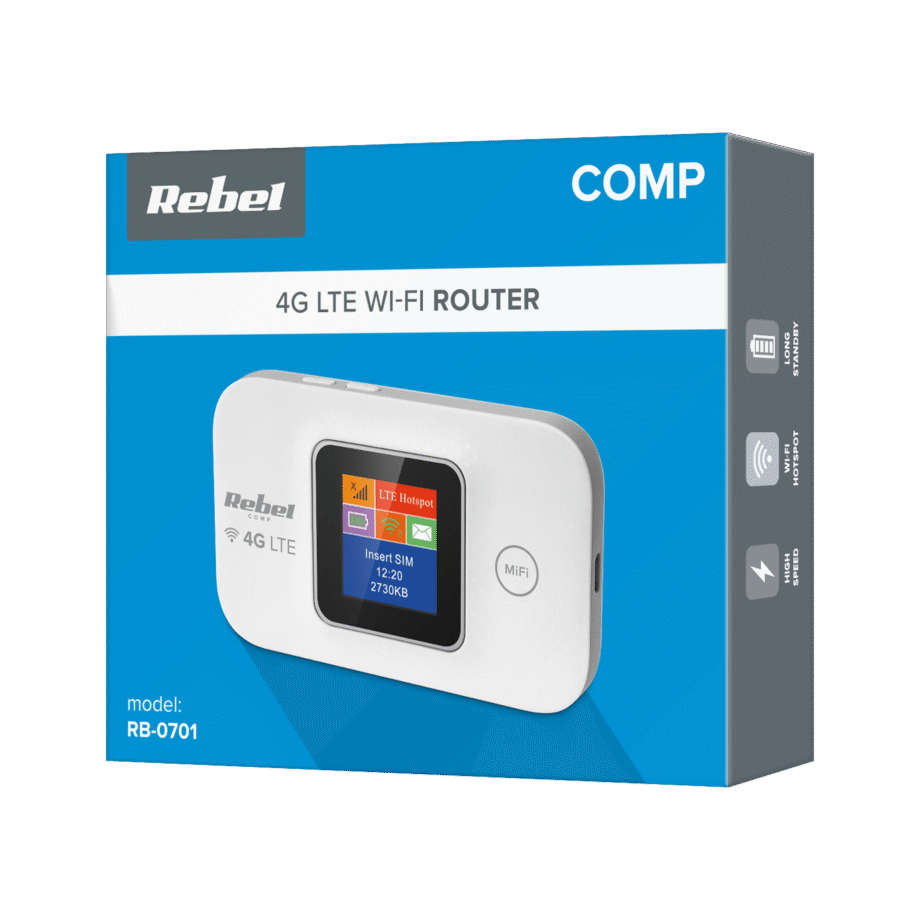 MODEM - MIFI router 4G LTE Rebel RB-0701