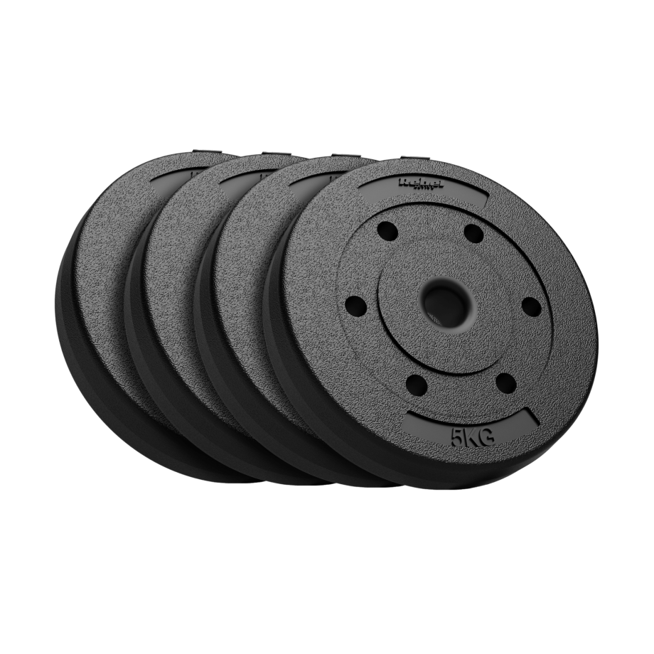 Bituminous weight set 4x5kg, hole 31mm, REBEL ACTIVE RBA-2102