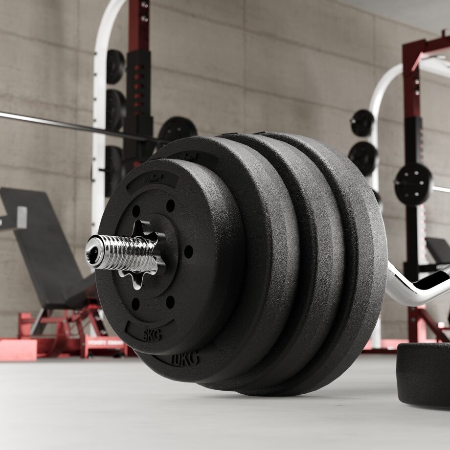 Bituminous weight set 4x5kg, hole 31mm, REBEL ACTIVE RBA-2102