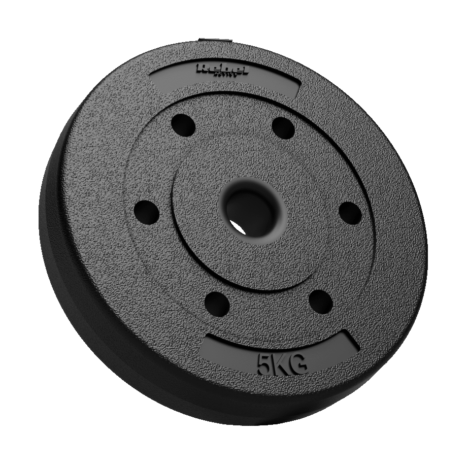 Bituminous weight set 4x5kg, hole 31mm, REBEL ACTIVE RBA-2102
