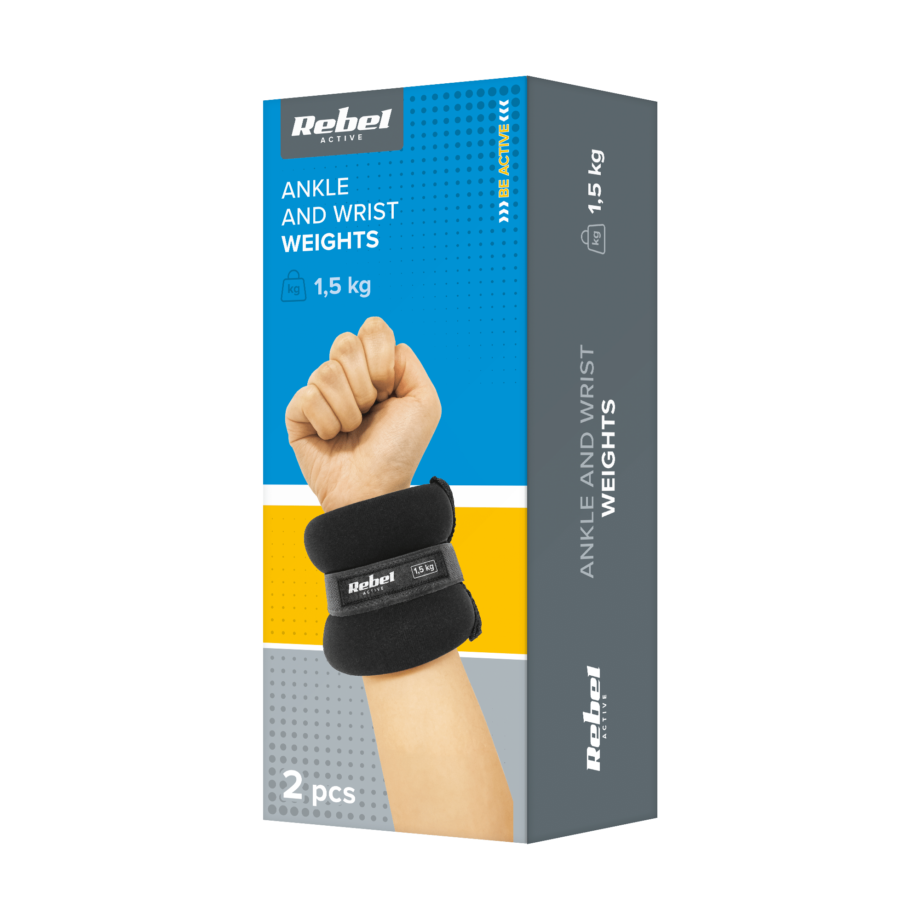 Ankle and wrist weights 2x1.5kg RBA-3500-1.5
