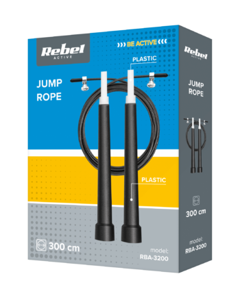 Plastic Boxing Skipping Rope with Plastic Bearing RBA-3200