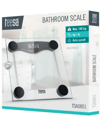 Glass bathroom scales TSA0801