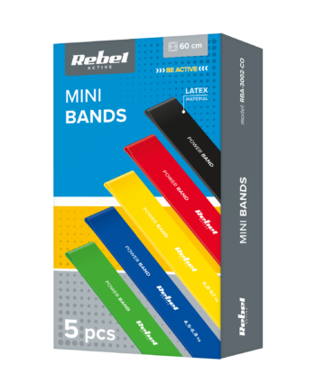 Latex Exercise Bands Set - Mini Band L RBA-3002-CO