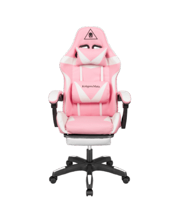 Kruger&Matz GX-150 Gaming Chair White-Pink KM0790-P