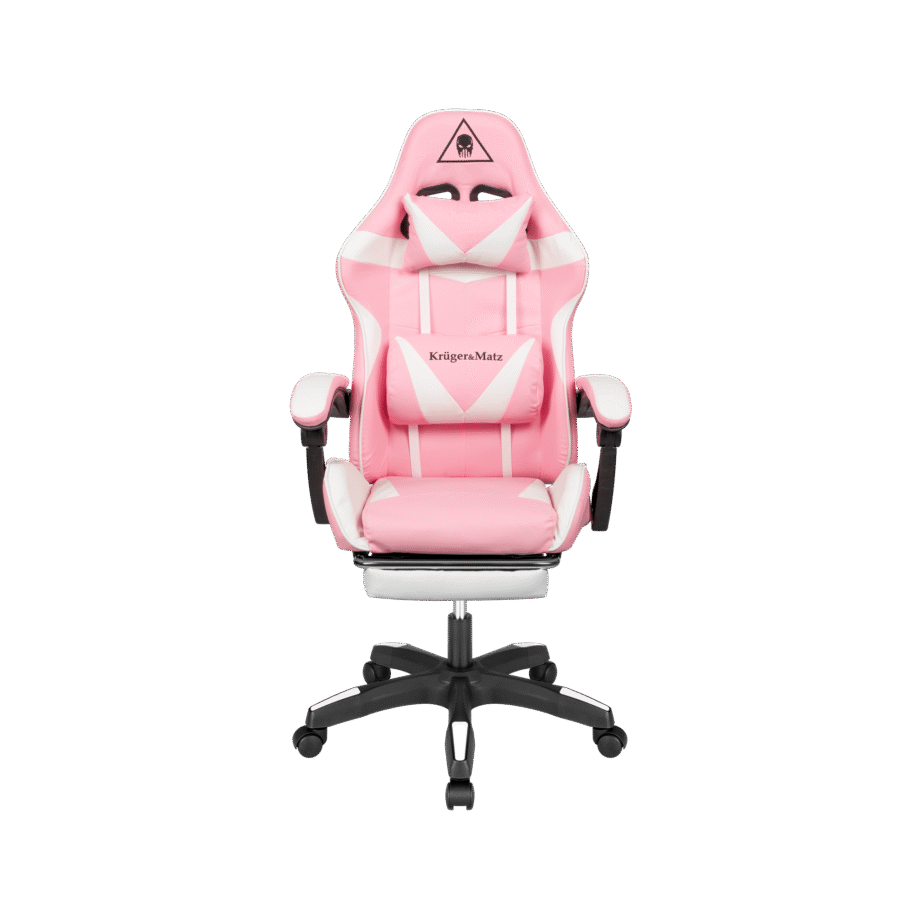 Kruger&Matz GX-150 Gaming Chair White-Pink KM0790-P