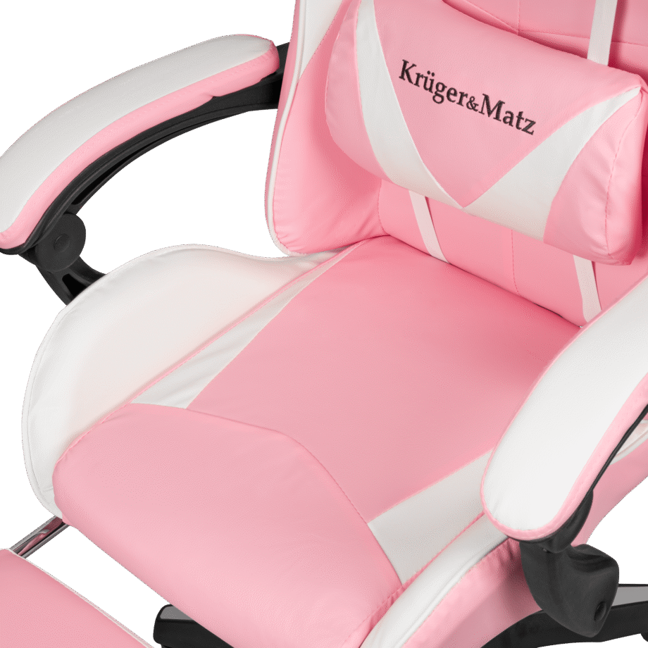 Kruger&Matz GX-150 Gaming Chair White-Pink KM0790-P