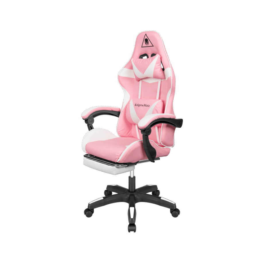 Kruger&Matz GX-150 Gaming Chair White-Pink KM0790-P
