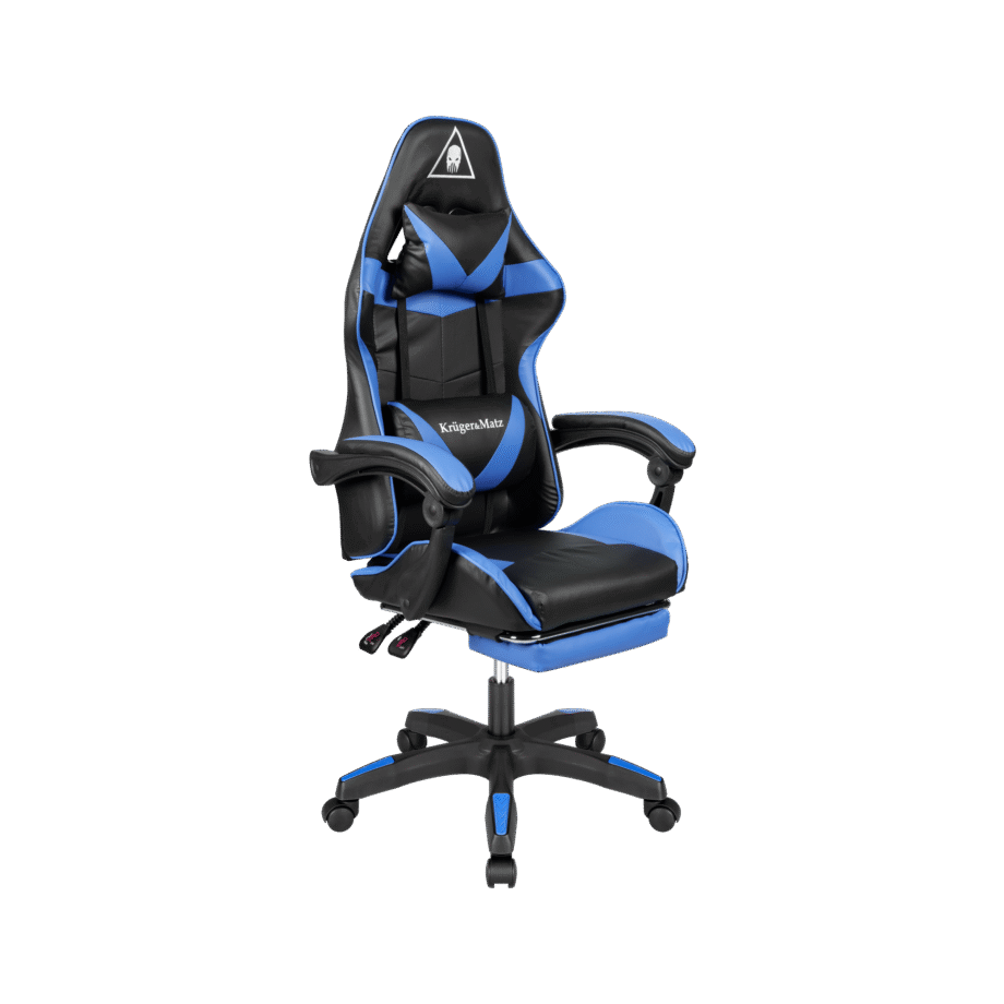 Gaming Chair Kruger&Matz GX-150 Black-Blue  KM0790-BL