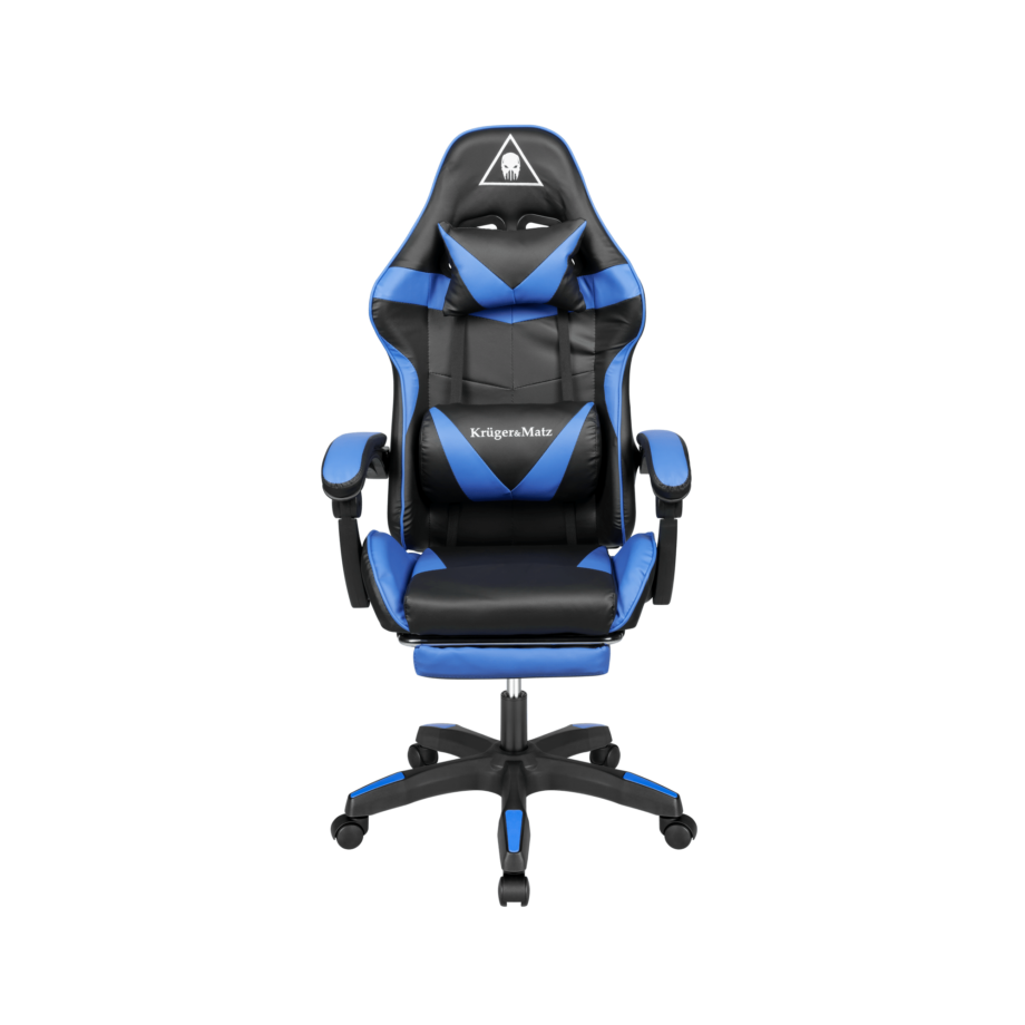Gaming Chair Kruger&Matz GX-150 Black-Blue  KM0790-BL