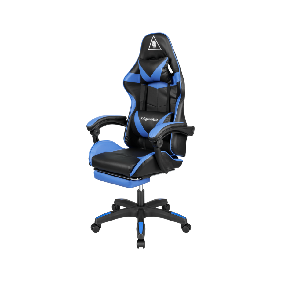 Gaming Chair Kruger&Matz GX-150 Black-Blue  KM0790-BL