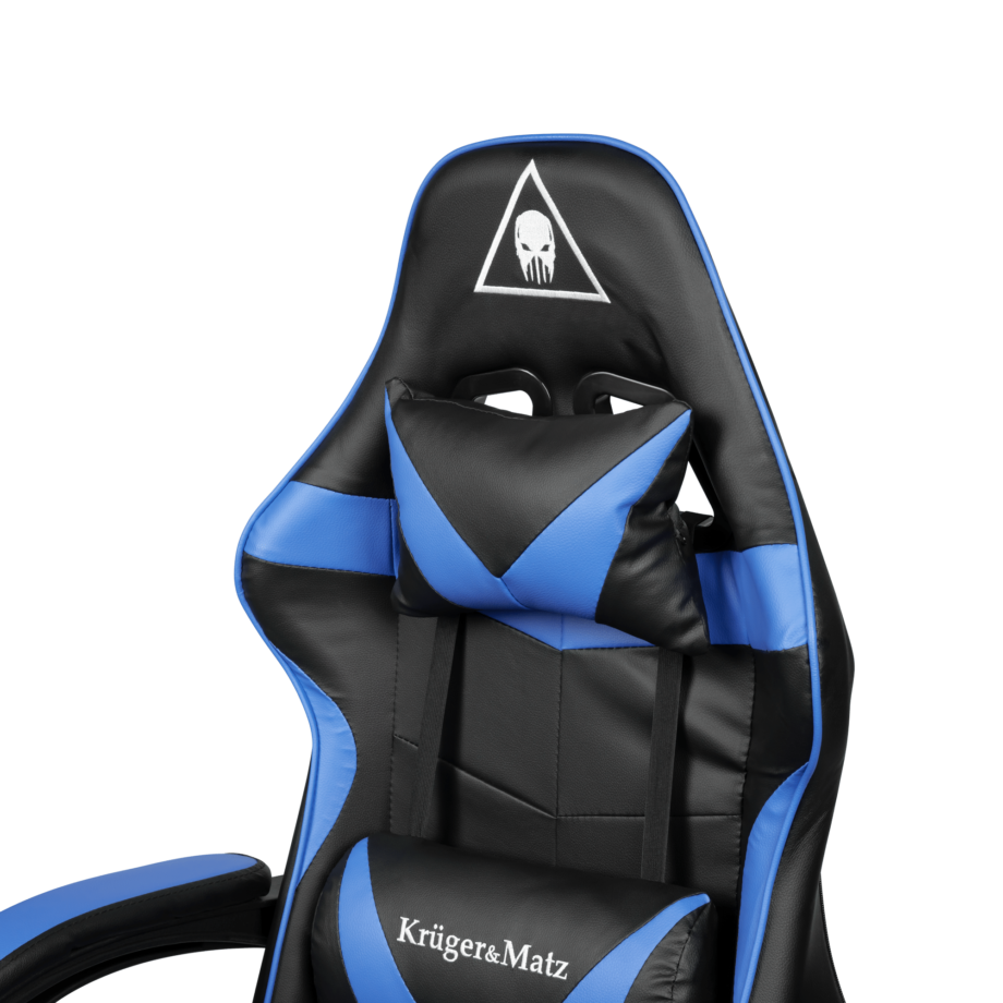 Gaming Chair Kruger&Matz GX-150 Black-Blue  KM0790-BL