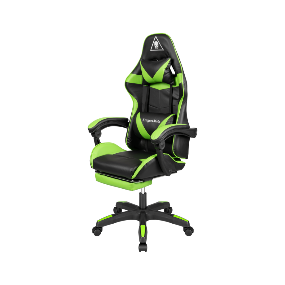 Gaming Chair Kruger&Matz GX-150 Black-Green KM0790-GR