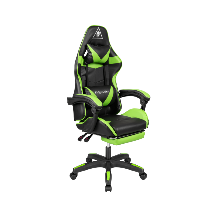 Gaming Chair Kruger&Matz GX-150 Black-Green KM0790-GR