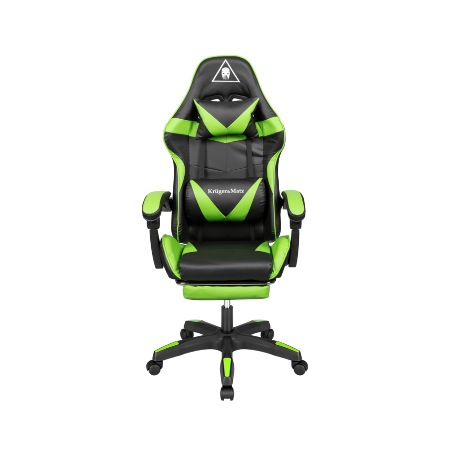 Gaming Chair Kruger&Matz GX-150 Black-Green KM0790-GR