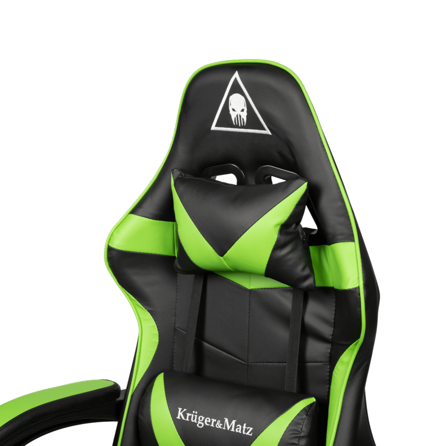 Gaming Chair Kruger&Matz GX-150 Black-Green KM0790-GR