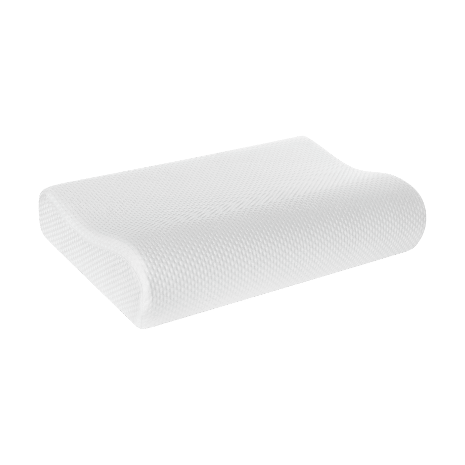 Profiled orthopedic pillow made of memory foam with cooling gel, REBEL ACTIVE RBA-6001