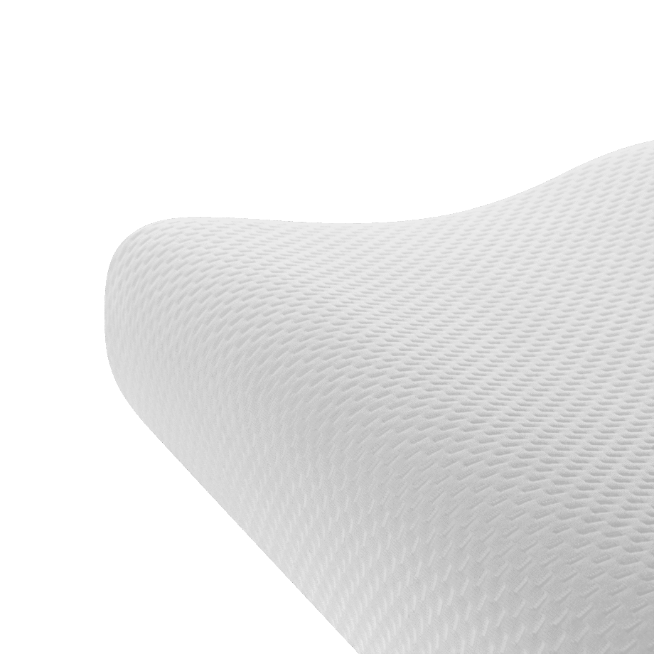 Profiled orthopedic pillow made of memory foam with cooling gel, REBEL ACTIVE RBA-6001