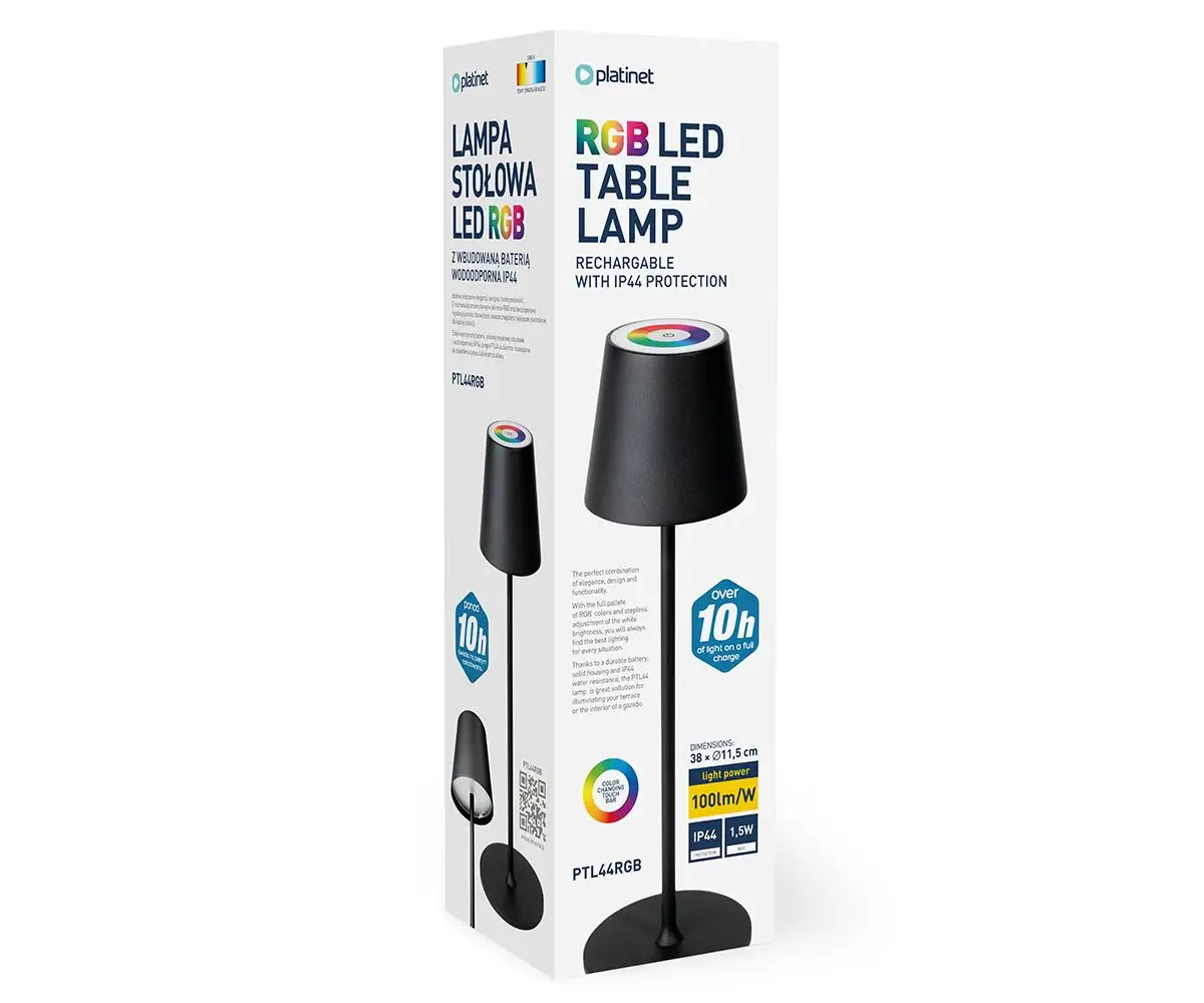 Platinet PTL44RGB Wireless LED Lamp RGB