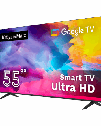 Telewizor Kruger&Matz 55" UHD Google TV 5.0 DVB-T2/T/C H.265 HEVC