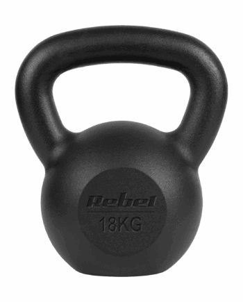 Cast iron kettlebell 18kg, REBEL ACTIVE