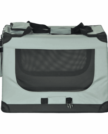 Transporter, foldable transport bag, size L 70x52x50 cm, grey, REBEL ANIMALS