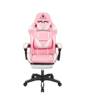 Gaming chair Kruger&Matz GX-150 White-pink